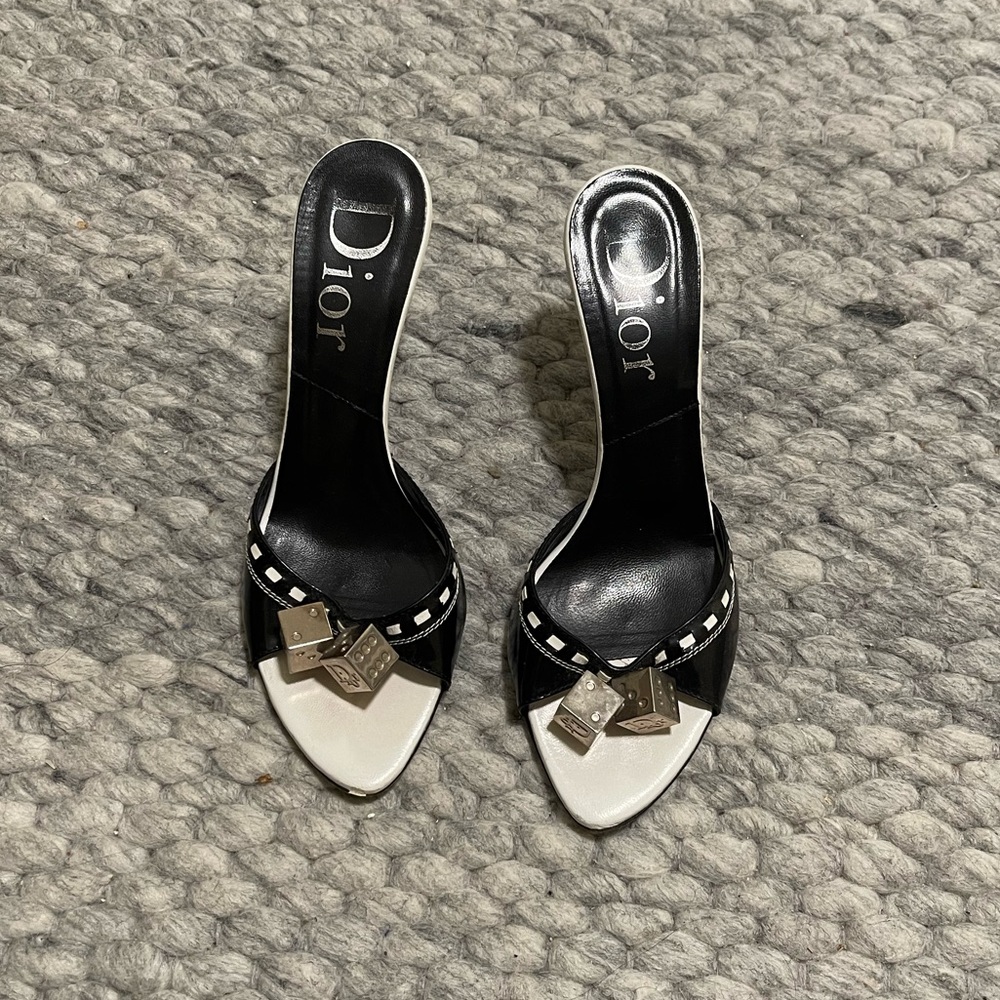 Vintage Dior Gambler Dice Pumps